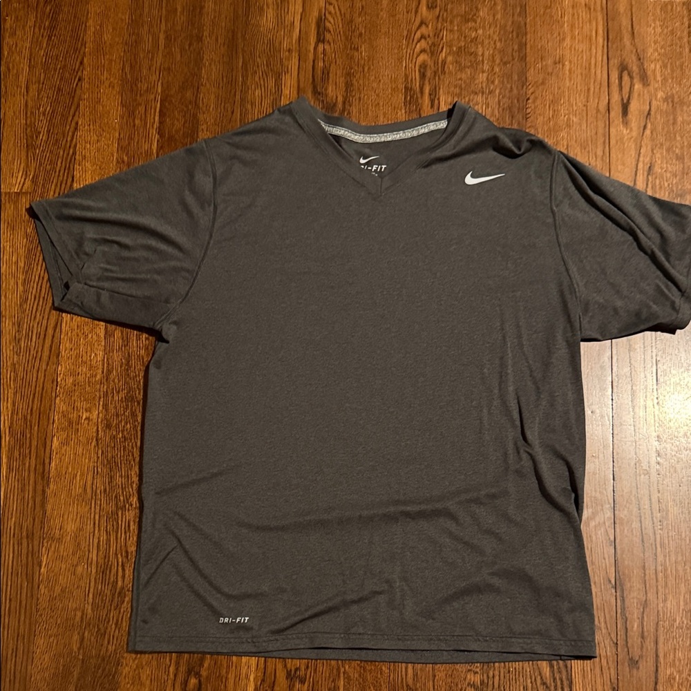 Nike Men's Charcoal Dri-FIT Tee